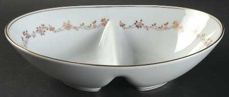 Kingston 10" Oval Divided Vegetable Bowl