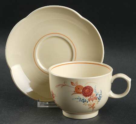 Kiseto Flat Cup & Saucer Set