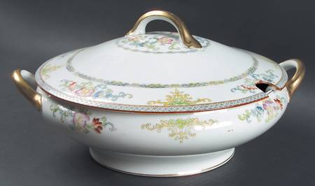 The Kiva (Pale Blue) Tureen &  Lid