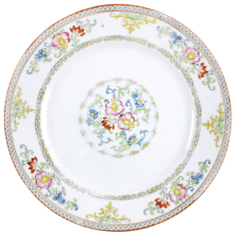 The Kiva (Pale Blue) Luncheon Plate