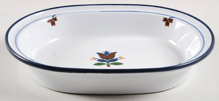 Knickerbocker 9" Oval Vegetable Bowl
