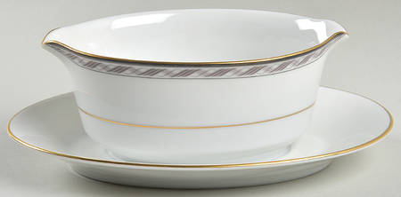 Knightsbridge Gravy Boat with Attached Underplate