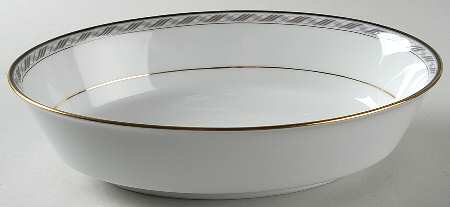 Knightsbridge 9" Oval Vegetable Bowl
