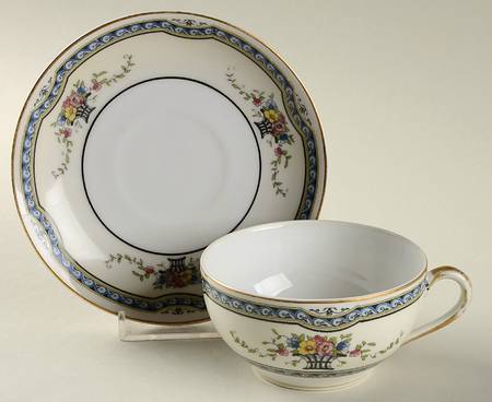 Lafleur Flat Cup & Saucer Set
