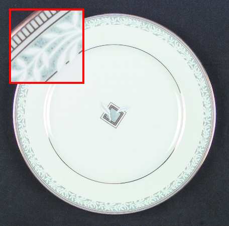 Lace Horizon Salad Plate