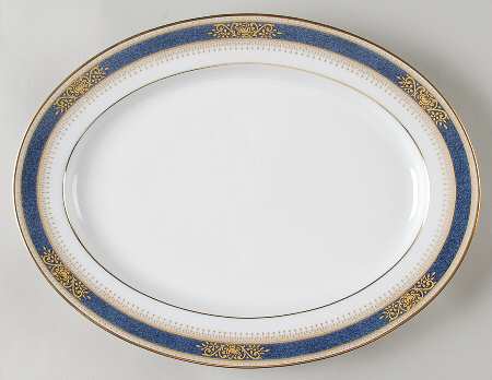 Lamarre 13" Oval Serving Platter