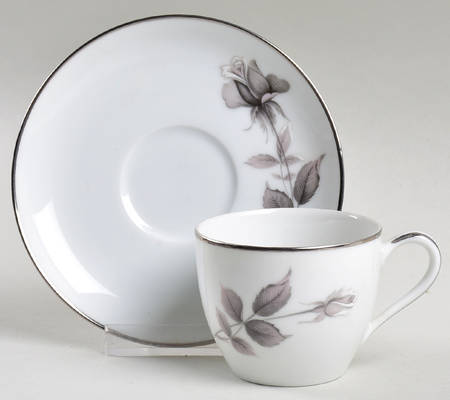 L'Amor Flat Demitasse Cup & Saucer Set