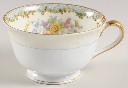 Lanare (Green Inner Ring) Footed Cup