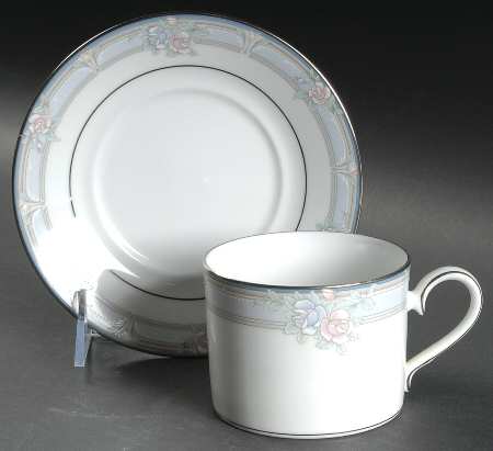 Lancashire Flat Cup & Saucer Set