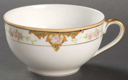 Lancashire (Gold, 1920's) Flat Cup