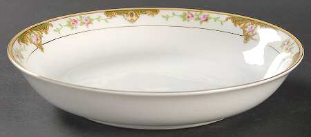 Lancashire (Gold, 1920's) Coupe Soup Bowl