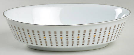 Lancelot 9" Oval Vegetable Bowl