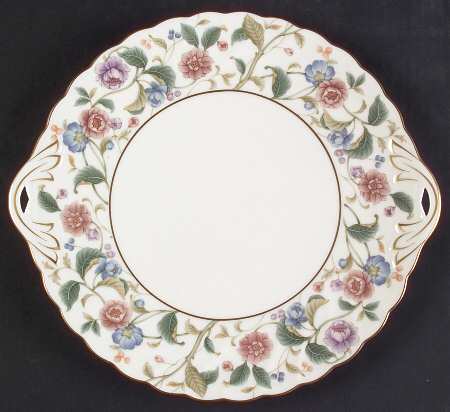 La Prada Handled Cake Plate