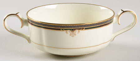 Lady Quentin Flat Cream Soup Bowl