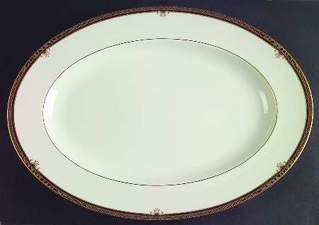 Lady Quentin 14" Oval Serving Platter