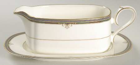 Lady Quentin Gravy Boat & Underplate (Relish/Butter)