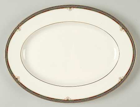 Lady Quentin 12" Oval Serving Platter