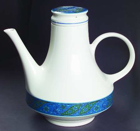 Larkspur Coffee Pot & Lid