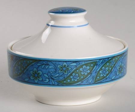 Larkspur Sugar Bowl & Lid