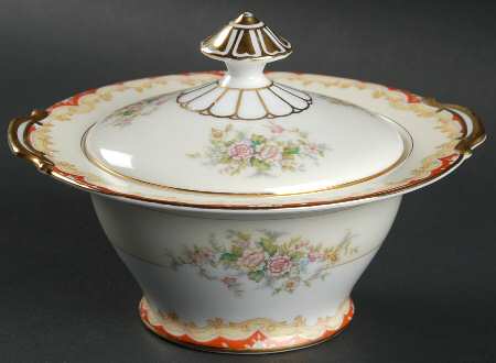 Lares Sugar Bowl & Lid