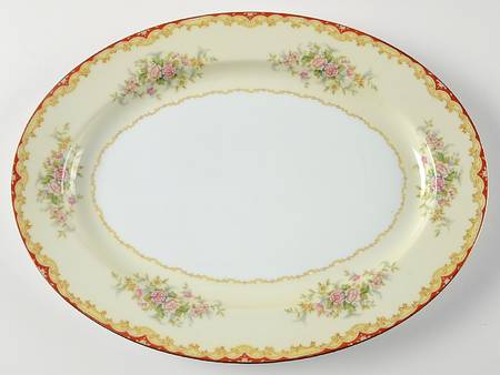 Lares 13" Oval Serving Platter