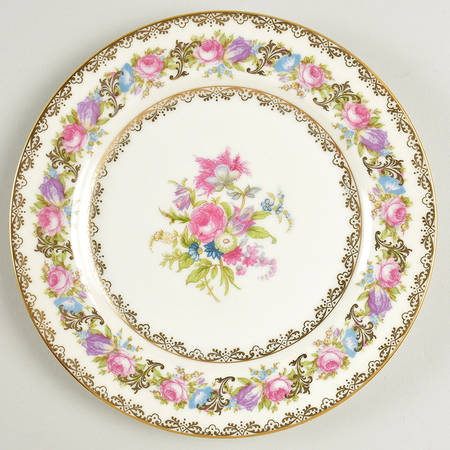 Lady Rose Salad Plate