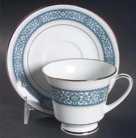 Larue Footed Cup & Saucer Set