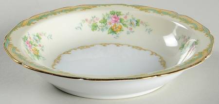 Larue (Gold Trim) Rim Soup Bowl