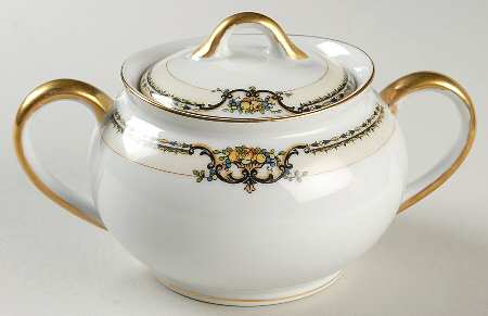 Lasalle Sugar Bowl & Lid