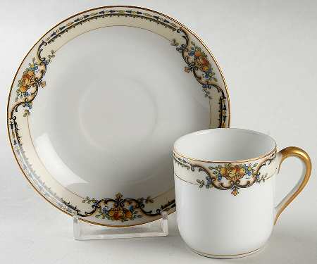 Lasalle Flat Demitasse Cup & Saucer Set