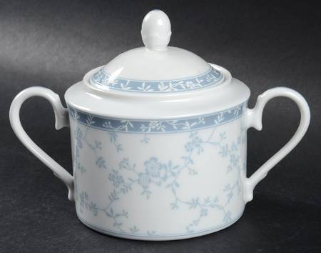 Lace Shadow Sugar Bowl & Lid