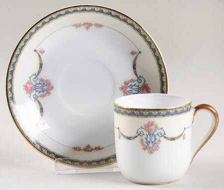 Laureate Flat Demitasse Cup & Saucer Set