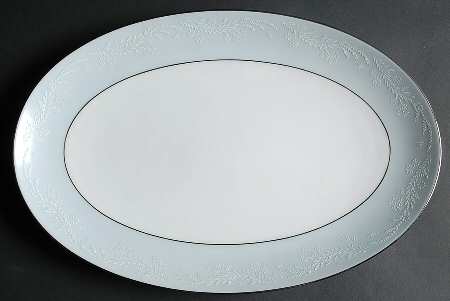 Laureate 14" Oval Serving Platter by Noritake