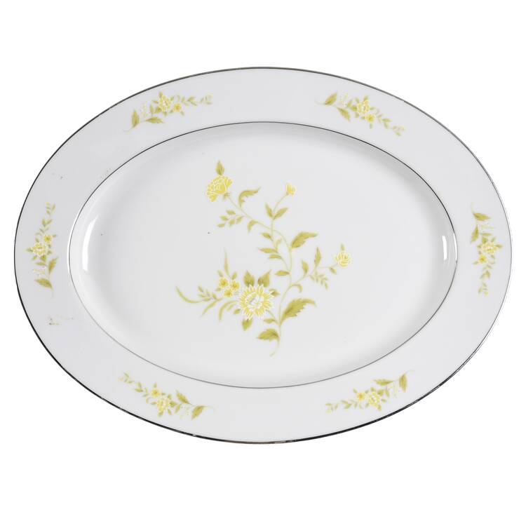 Laura 13" Oval Serving Platter