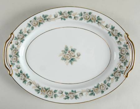 Laurette 13" Oval Serving Platter