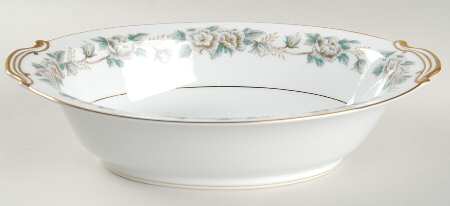 Laurette 10" Oval Vegetable Bowl