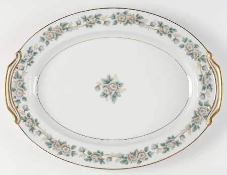 Laurette 16" Oval Serving Platter