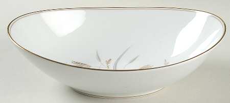 Laverne 10" Oval Vegetable Bowl