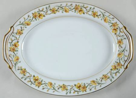 Laveta 16" Oval Serving Platter