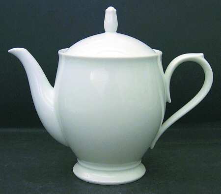 Lace White Teapot & Lid