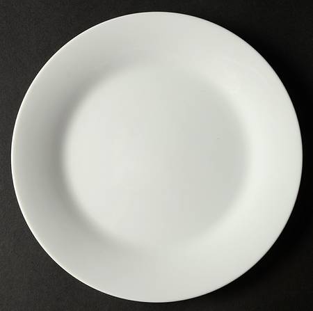 Lace White Salad Plate