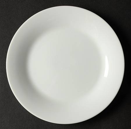 Lace White Bread & Butter Plate
