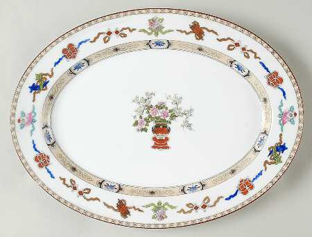 Lazarre 13" Oval Serving Platter