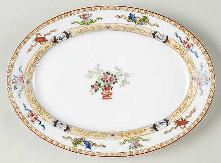 Lazarre 10" Oval Serving Platter
