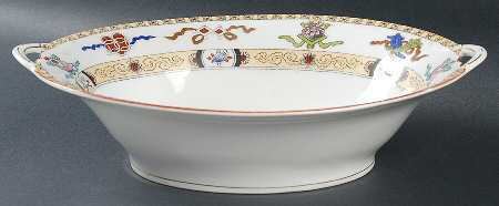 Lazarre 10" Oval Vegetable Bowl