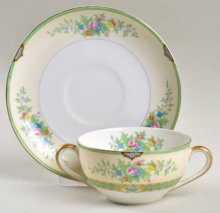Leandro Flat Bouillon Cup & Saucer