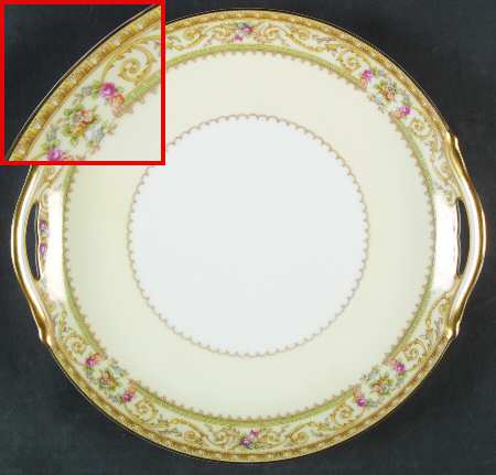Lebrun Handled Cake Plate