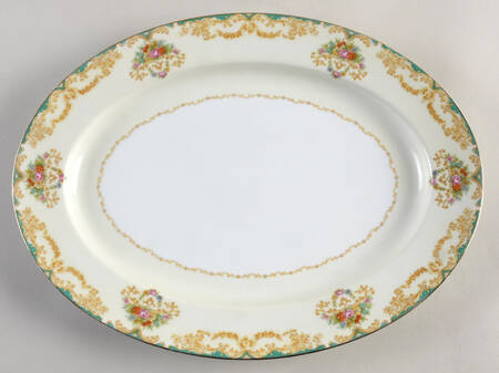 Lelda 13" Oval Serving Platter