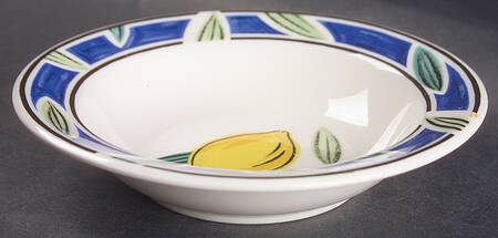 Lemonique Rim Fruit/Dessert (Sauce) Bowl