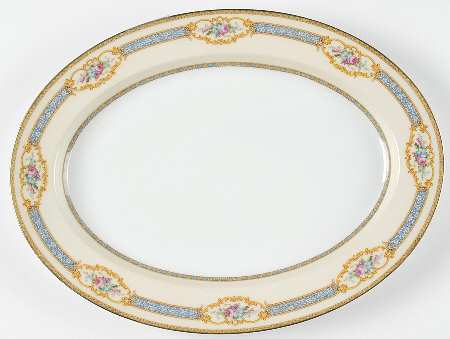 Lenore 16" Oval Serving Platter